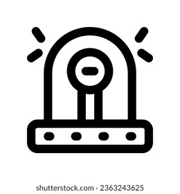 icono de sirena. icono vector para tu sitio web, móvil, presentación y diseño de logotipo.