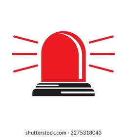 Siren icon,logo vector illustration design template