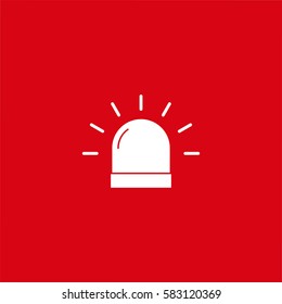 Siren light icon