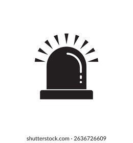 Siren Light Icon Illustration Symbol Element