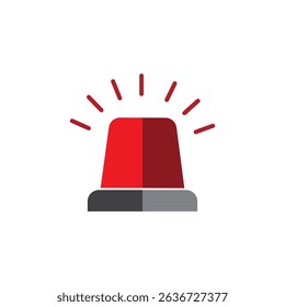 Siren Light Icon Illustration Symbol Element