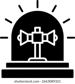 SIRENE New Creative Icon Design Vektor