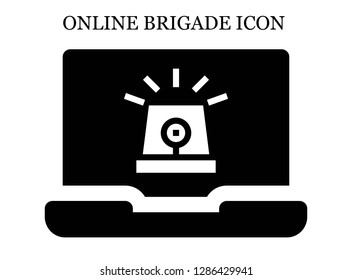 Siren search icon. Editable Siren search icon for web or mobile.