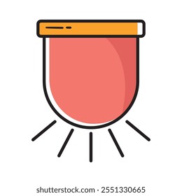 siren security system icon isolated