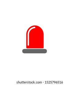Siren Symbol Icon Vector Illustration