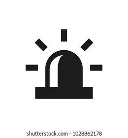 siren vector icon