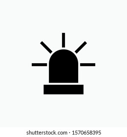 
Sirene Icon. Emergency Light Element Illustration As A Simple Vector Sign & Trendy Symbol for Design and Websites, Presentation or Mobile Application.