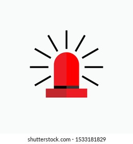 Sirene Icon - Vector, Sign and Symbol for Design, Presentation, Website or Apps Elements.