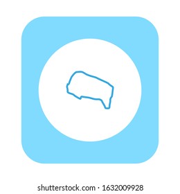 Sirte region map in Libya country