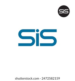 SIS Logo Letter Monogram Design