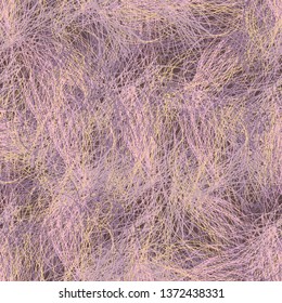 Sisal. Seamless pattern, non-woven fiber texture. Filler for boxes. EPS10