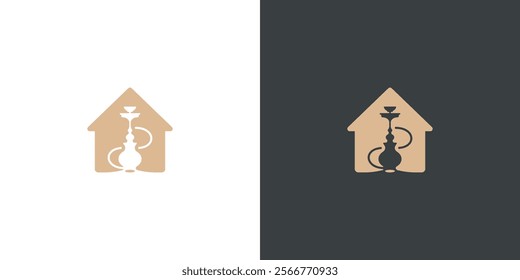 Sisha or Hookah Home Logo Design