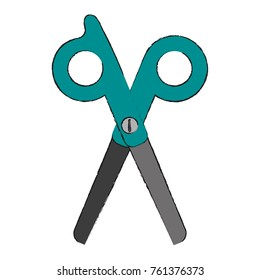 Sissor utensil isolated