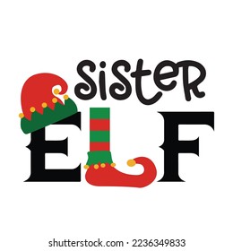 Schwester elf mit Elchhut