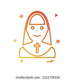 Sister icon design vector