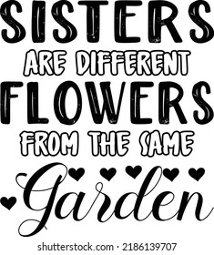 Sister Svg Design For Print