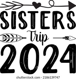 Sister Svg Design For Print