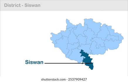Siswan sub-district map ,Siwan District, Bihar State, Republic of India, Government of Bihar, Indian territory, Eastern India, politics, village, tourism