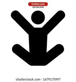 sit icon or logo isolated sign symbol vector illustration - high quality black style vector icons
