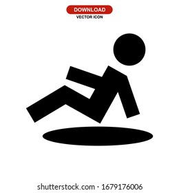 sit icon or logo isolated sign symbol vector illustration - high quality black style vector icons
