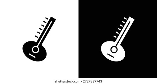Sitar-Symbol Flache Vektorgrafik. Einfache schwarze Symbole