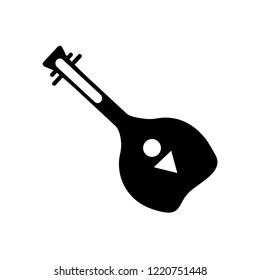 Sitar icon. Trendy Sitar logo concept on white background from Music collection. Suitable for use on web apps, mobile apps and print media.