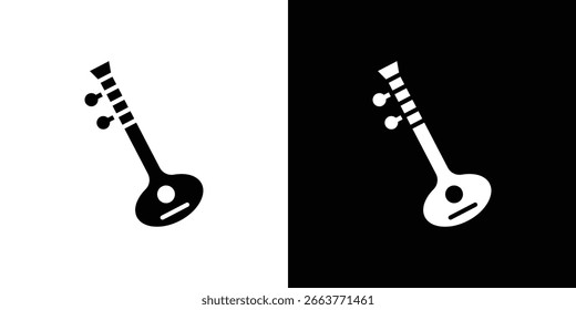 Sitar icon vector illustration - Collection of high quality black style vector icons