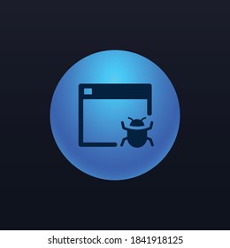 Site Bug - App Icon Button