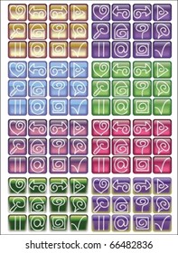 Site buttons set