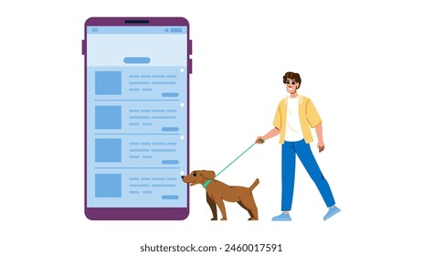 información del sitio Vector de Sitio web de olor. símbolo internet, ordenador en línea, acceso Hacer clic información del sitio Sitio web de olor personaje. personas ilustración de dibujos animados plana