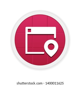 Site Location - Vector App Icon