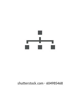 site map icon. sign design