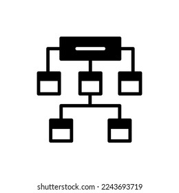Site Map  icon in vector. Logotype