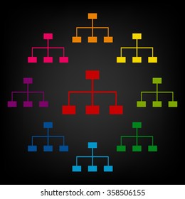 Site map icon for your projects