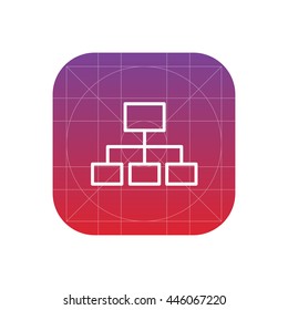 site map line icon
