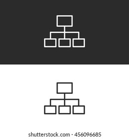 site map line icon