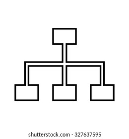 site map line  icon for your projects