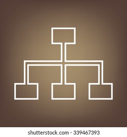 site map line  icon for your projects