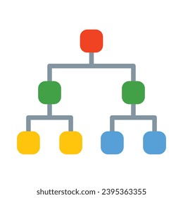 Site Map Vector Flat Icon For Personal And Commercial Use.
