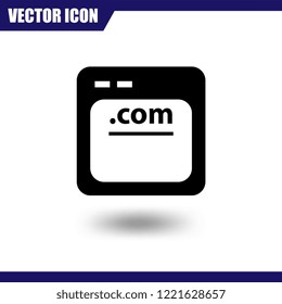 Site page icon vector template. icon sign element