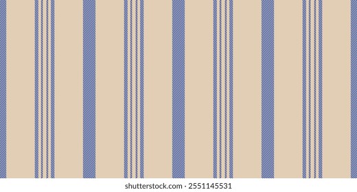 Site pattern vertical seamless, online fabric background textile. Surface texture vector lines stripe in light and blue colors palette.