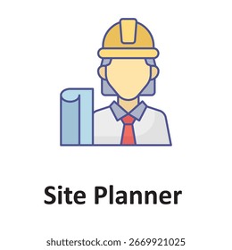 Site planner ctor Icon which can easily modify or edit

