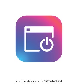 Site Power - App Icon Button