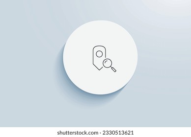 Site selection and market planning icon