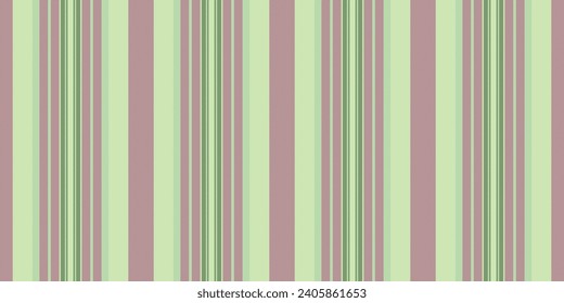 Vector de fondo textil de sitio, tela de patrón vertical de los años 70. Las líneas de la sala de estar rayan una textura sin fisuras en color claro y rosa.