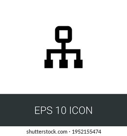 Sitemap eps 10 simple icon