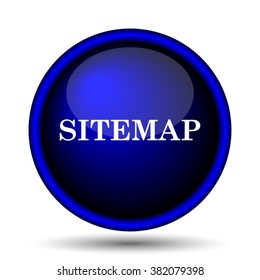 Sitemap icon. Internet button on white background. EPS10 vector