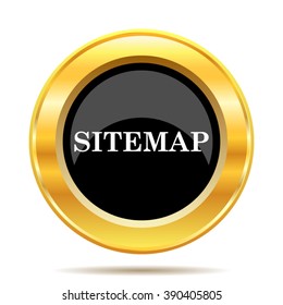 Sitemap icon. Internet button on white background. EPS10 vector.