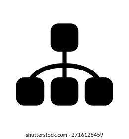 Sitemap Icon Vector Symbol Design Illustration