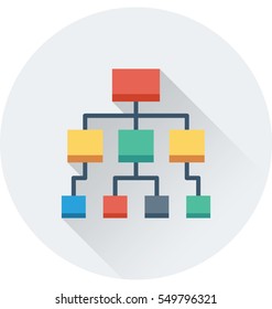 Sitemap Vector Icon